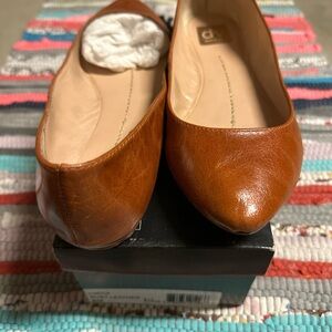 DV by Dolce Vita Tan Leather Women's Flats